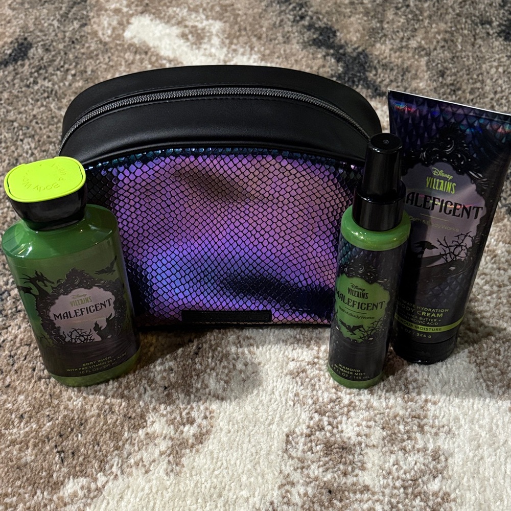 Bath & Body Works Maleficent Body Wash Set - Disney Villains